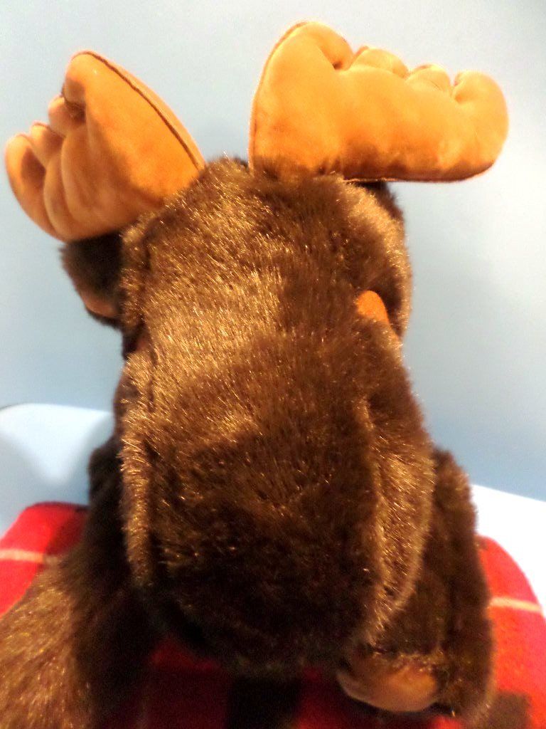 A&A Fancy Zoo Moose Beanbag Plush