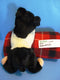 A&A Black and White Pig Beanbag Plush